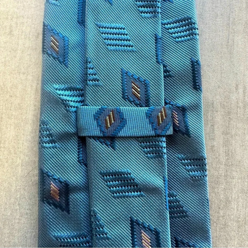 ZEGNA Beautiful Blue Silk Tie